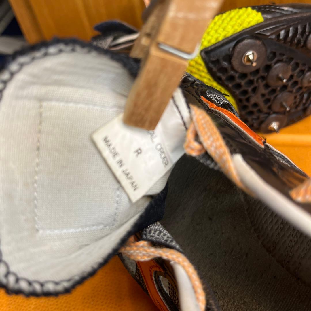 Mizunoスプリントスパイクオーダースパイク・シューズ ブラック/オレンジ