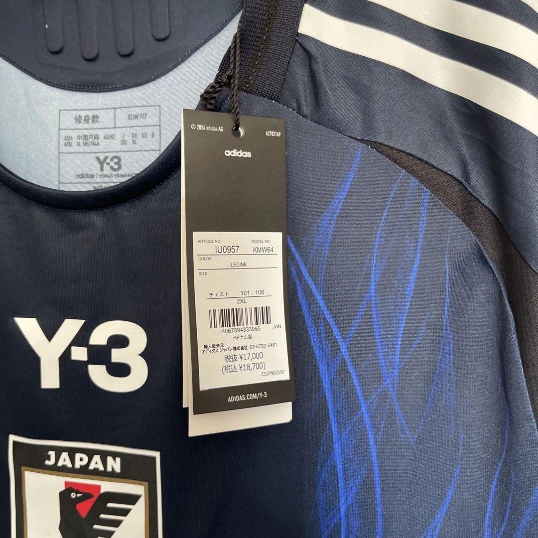 新品タグ付きY-3 日本代表 サッカーウェア　adidas 2XLサイズ