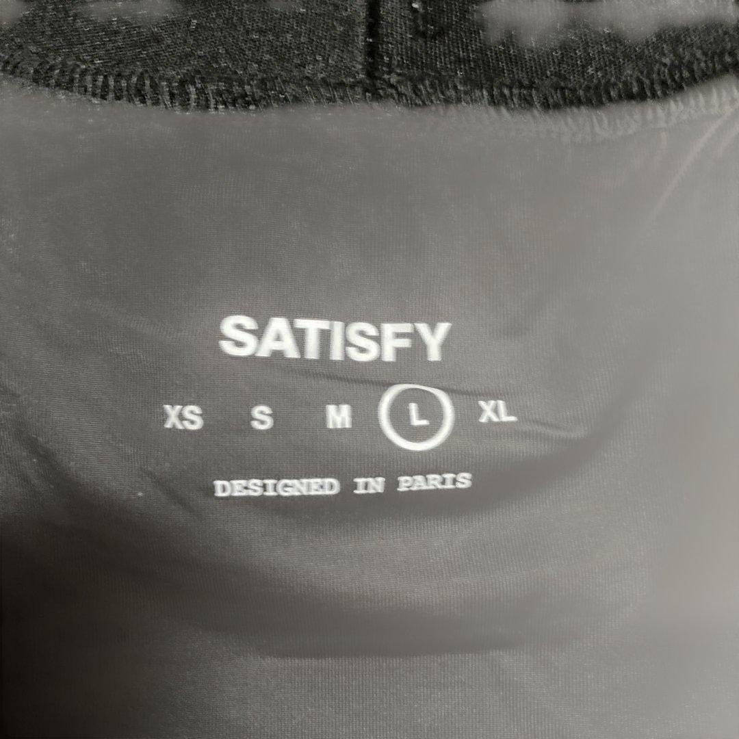 SATISFY Space-OTM 5\" ショーツ L size 黒