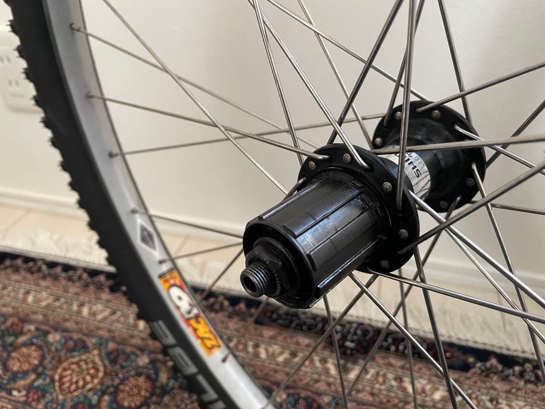 OLD MTB 26インチホイール タイヤ付 ZAC19 SCHWALBE