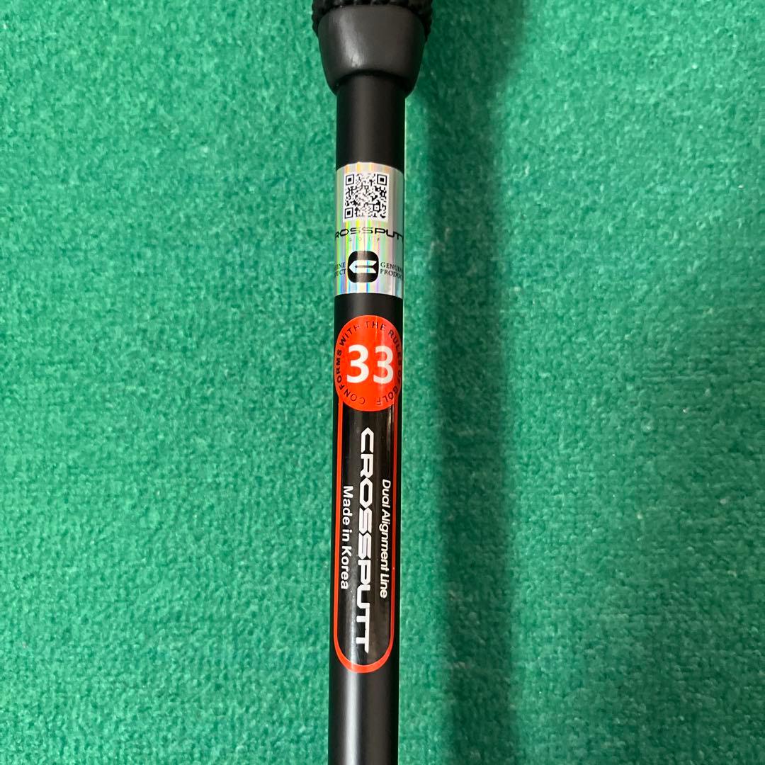 美品 クロスパット パター CP400 33インチ