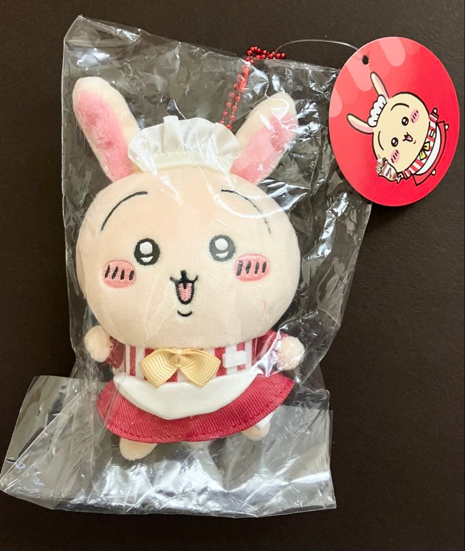 タグ付き7点セット　ちいかわ　うさぎ　マスコット　ぬいぐるみポシェット　まとめ