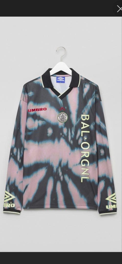 bal×UMBRO タイダイ柄 長袖Tシャツ