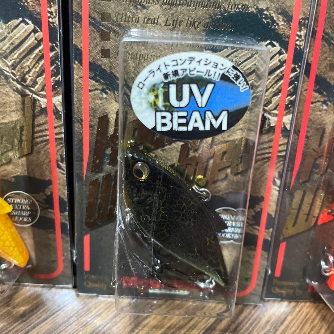 メガバス★廃盤・バイブレーションX・パワーボム★UV BEAM★3個セット