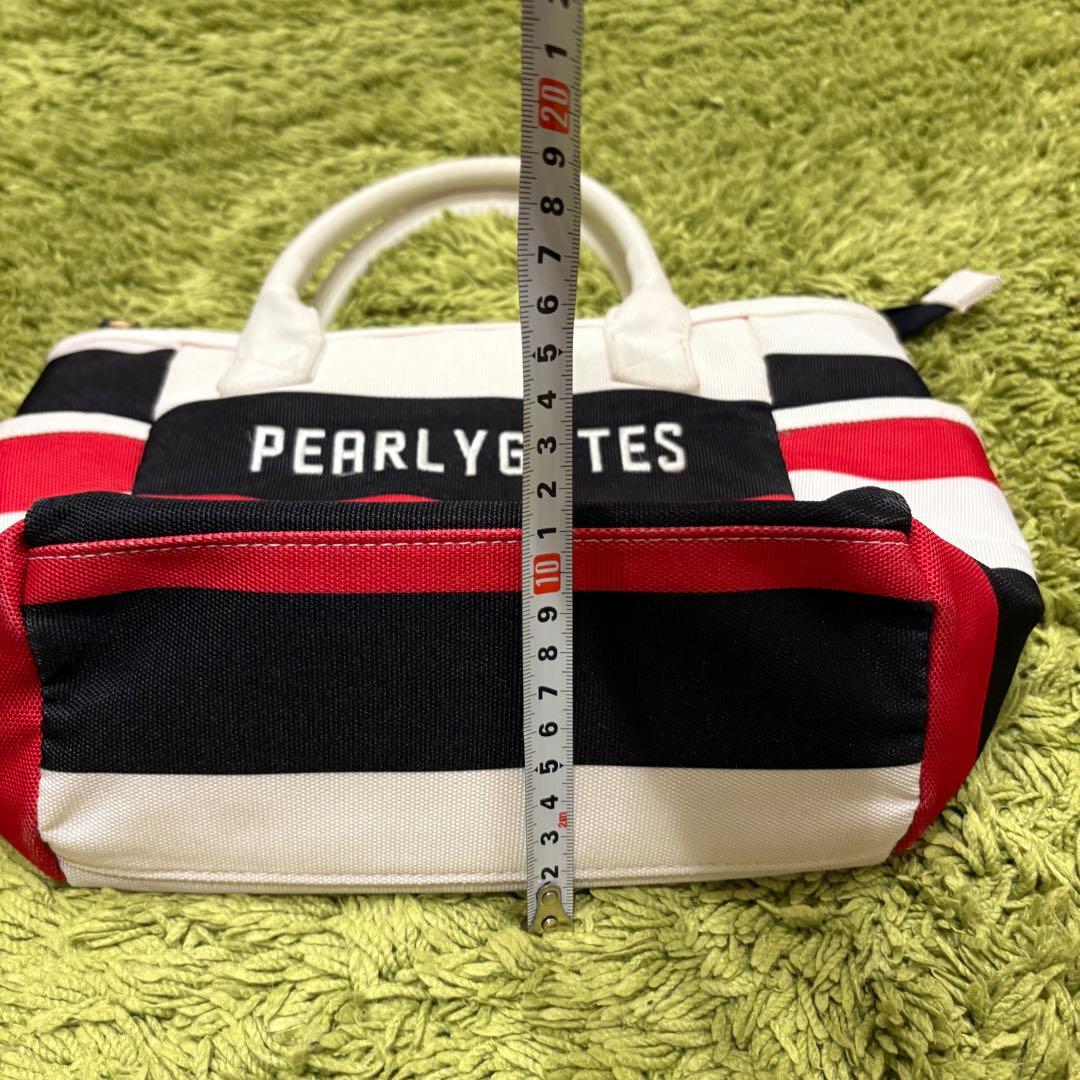 パーリーゲイツ PEARLYGATES カートバッグ 手提げバッグ トリコロール