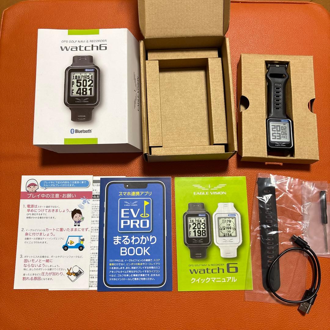 [ジャンク品]EAGLE VISION GPSゴルフナビ watch6