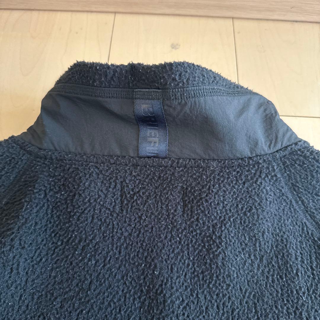 ブリーフィングゴルフ　ハーフジップフリース　黒　XL