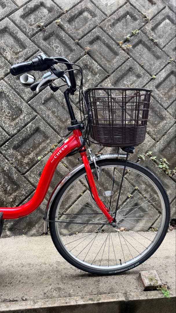 YAMAHA Pas Cheer 電動アシスト自転車　12.3バッテリー
