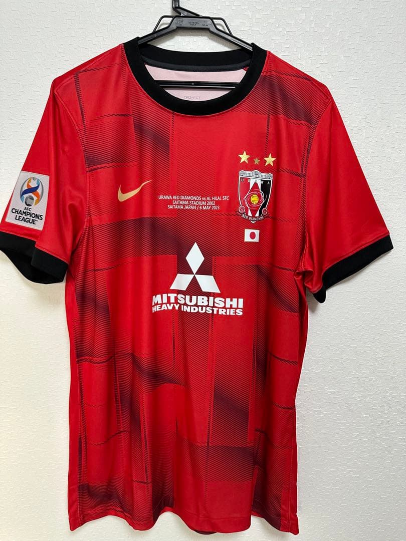 【美品】 【超レア】XLサイズ 浦和レッズ AFC 2022優勝記念ユニフォーム