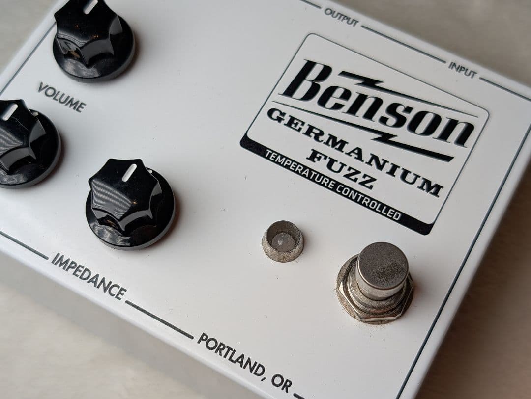【超初期型】ファズ Benson Germanium Fuzz