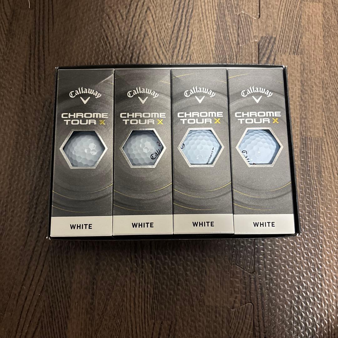 2026年新作！Callaway Chrome Tour X ホワイト