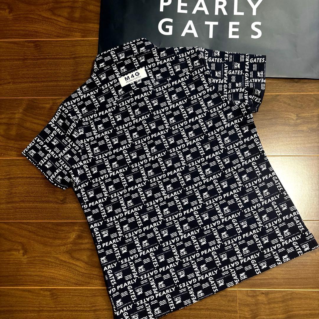 PEARLY GATES PGM4G ロゴシャツ