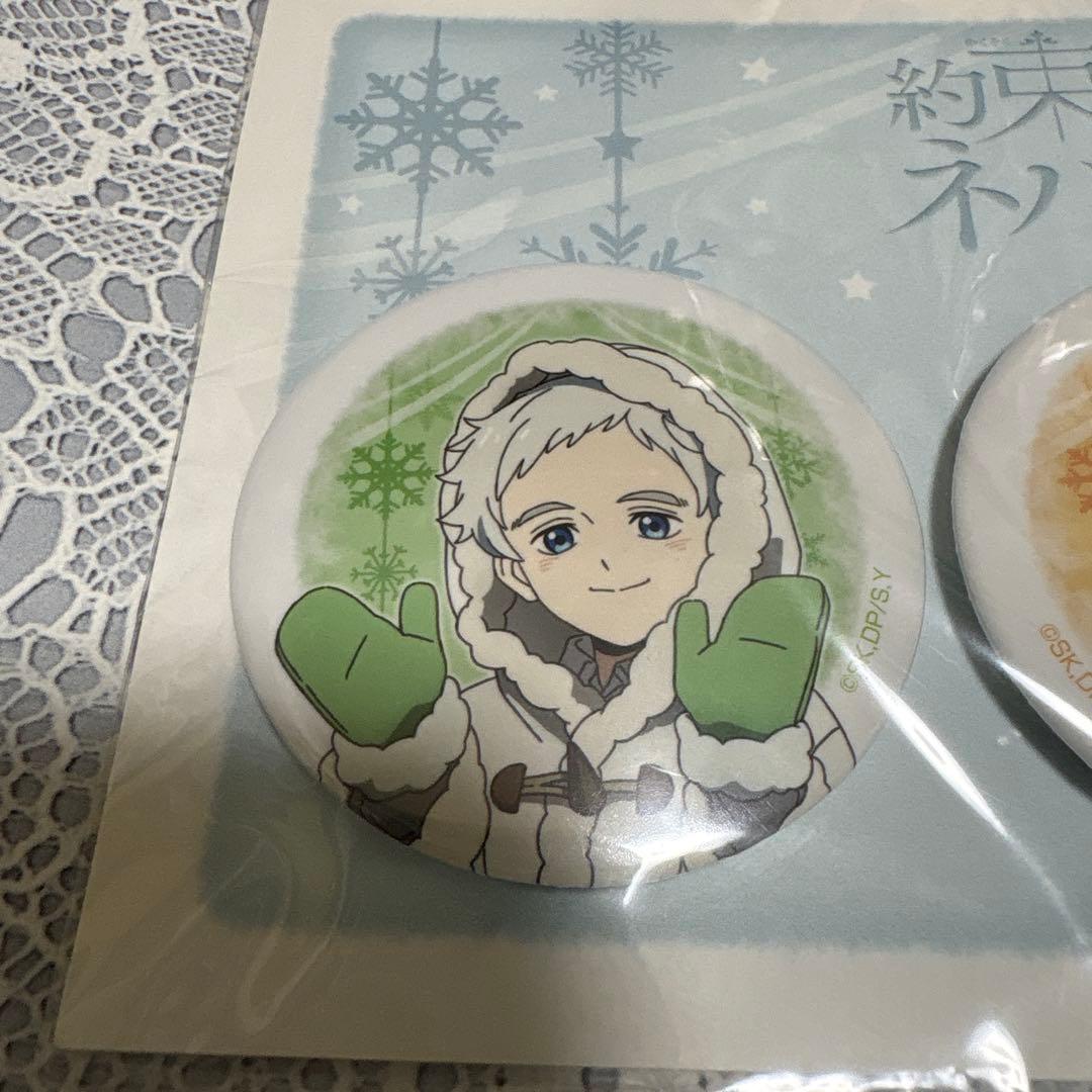 約束のネバーランド 缶バッジ 3個セット　ジャンプフェスタ
