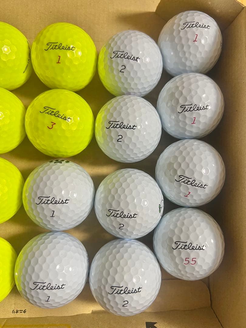 【超★超美品】 タイトリストPRO V1 V1x ゴルフ ロストボール