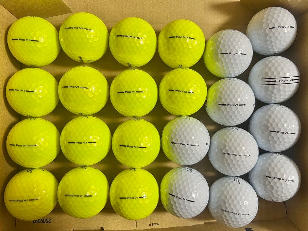 【超★超美品】 タイトリストPRO V1 V1x ゴルフ ロストボール