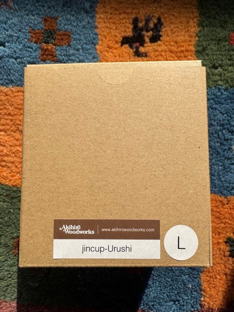 Akihiro Woodworks jincup urushi 漆 L
