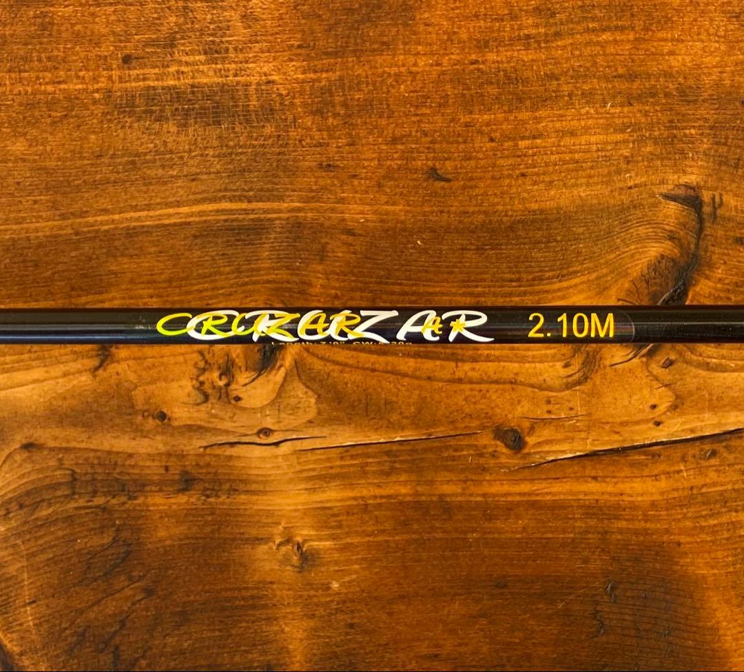 2ピースロッド　7ft 2.1M バス釣り　ベイトロッド　カーボンロッド 新品