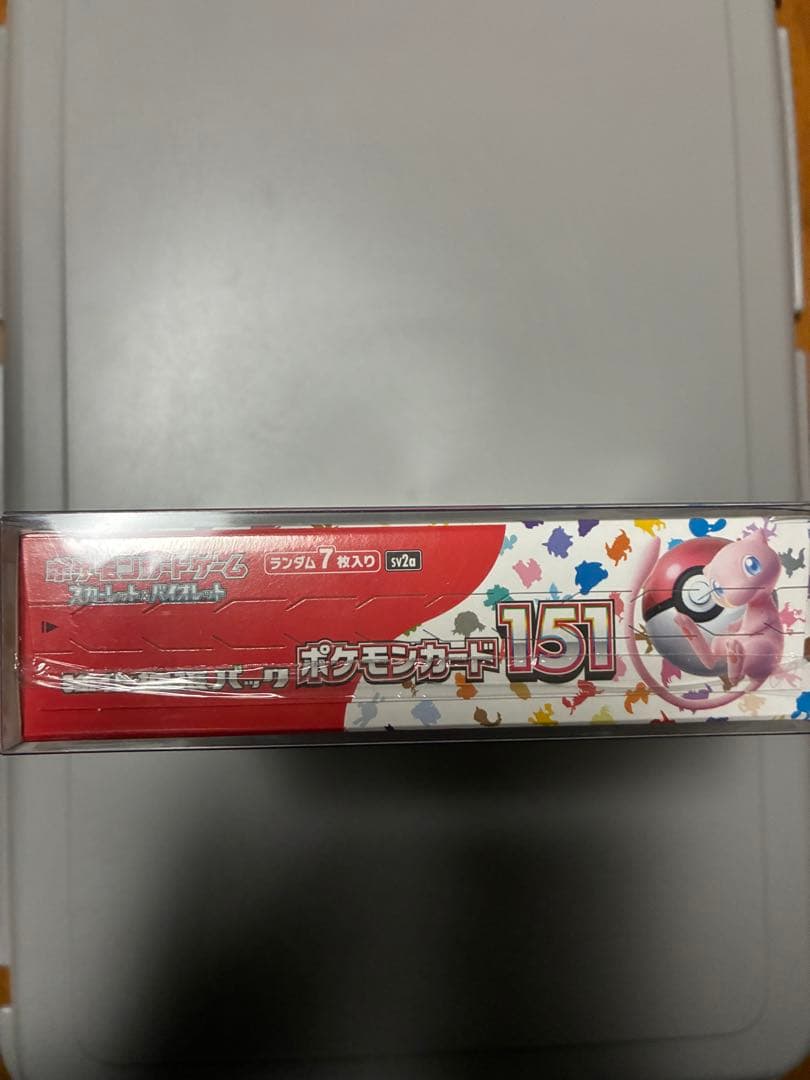 【シュリンク付き】ポケモンカード151 1BOX