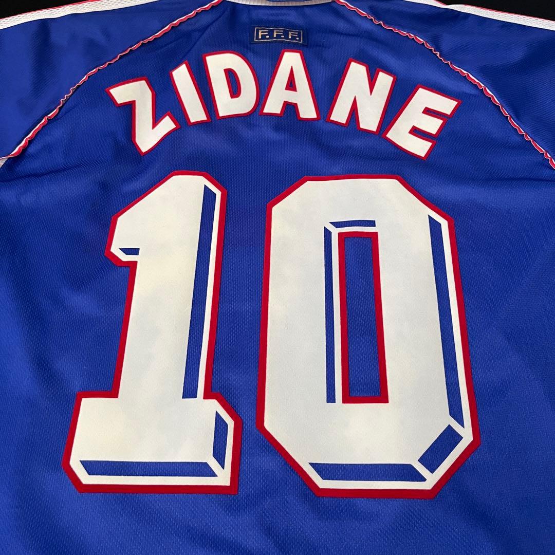1998 フランス代表　ジダン　ホームユニフォー　BNWT