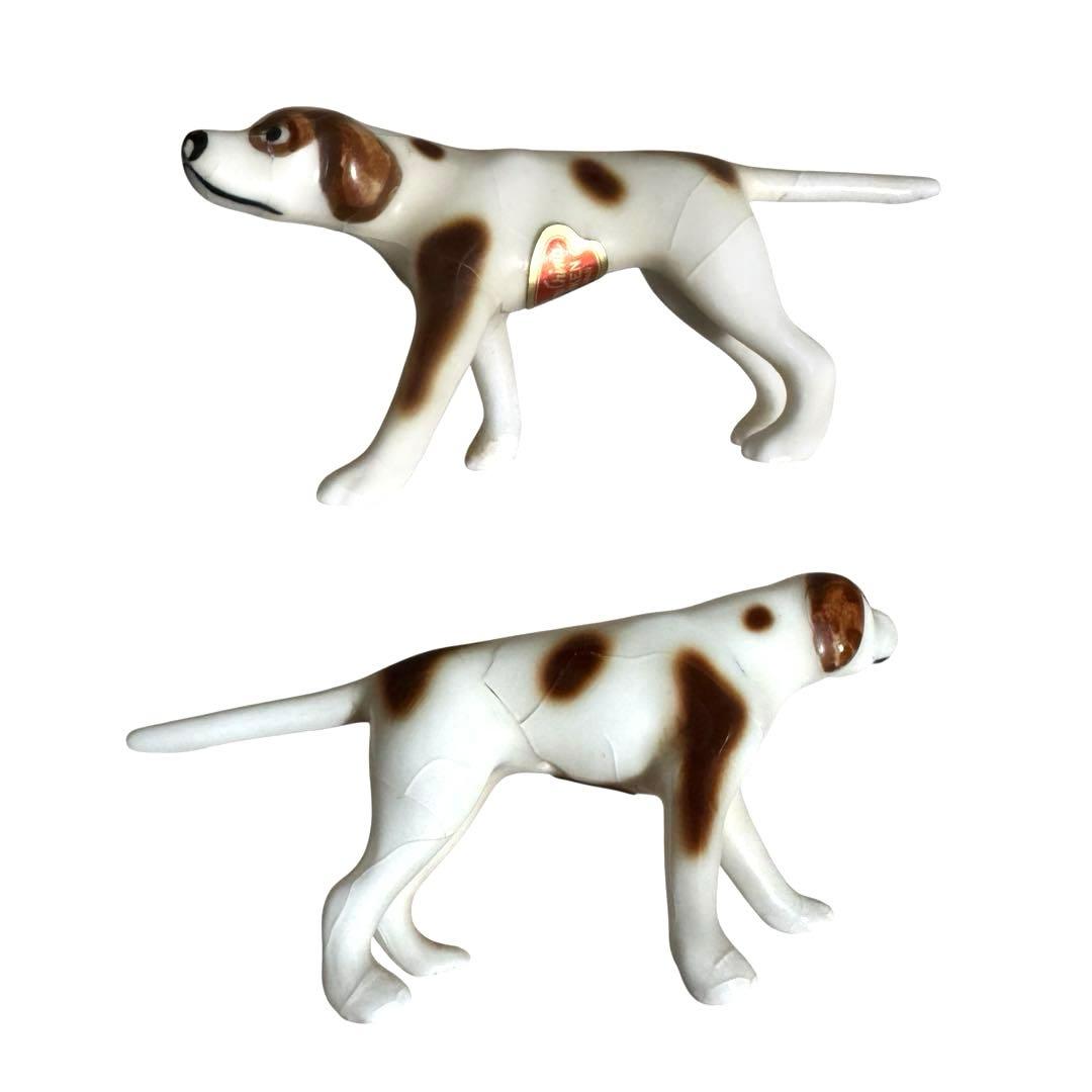 犬 置物 ミニチュア 20匹 Bone China SHIKEN 陶器製 棚付