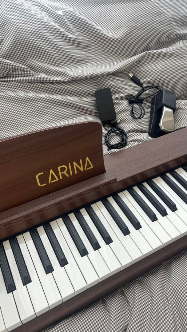 88鍵電子ピアノ　CARINAカリーナ　キーボード　マホガニー