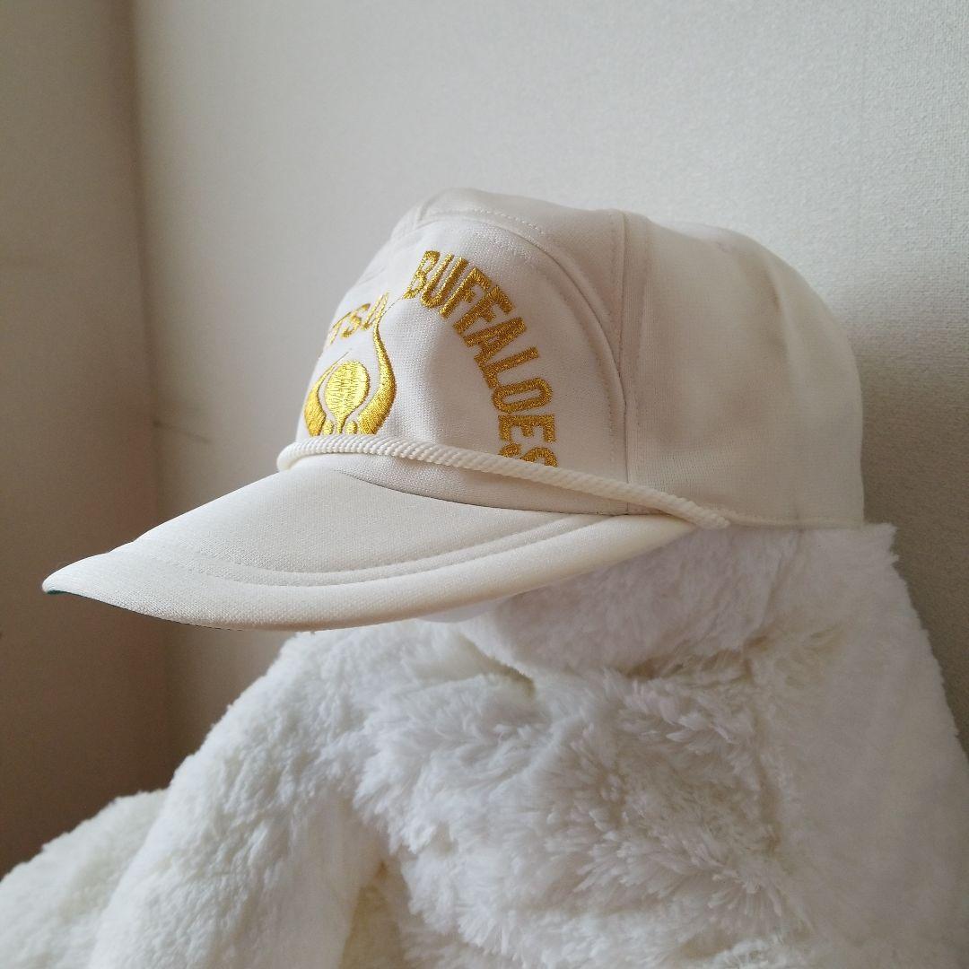 近鉄バファローズ　金色刺繍キャップ　Мサイズ