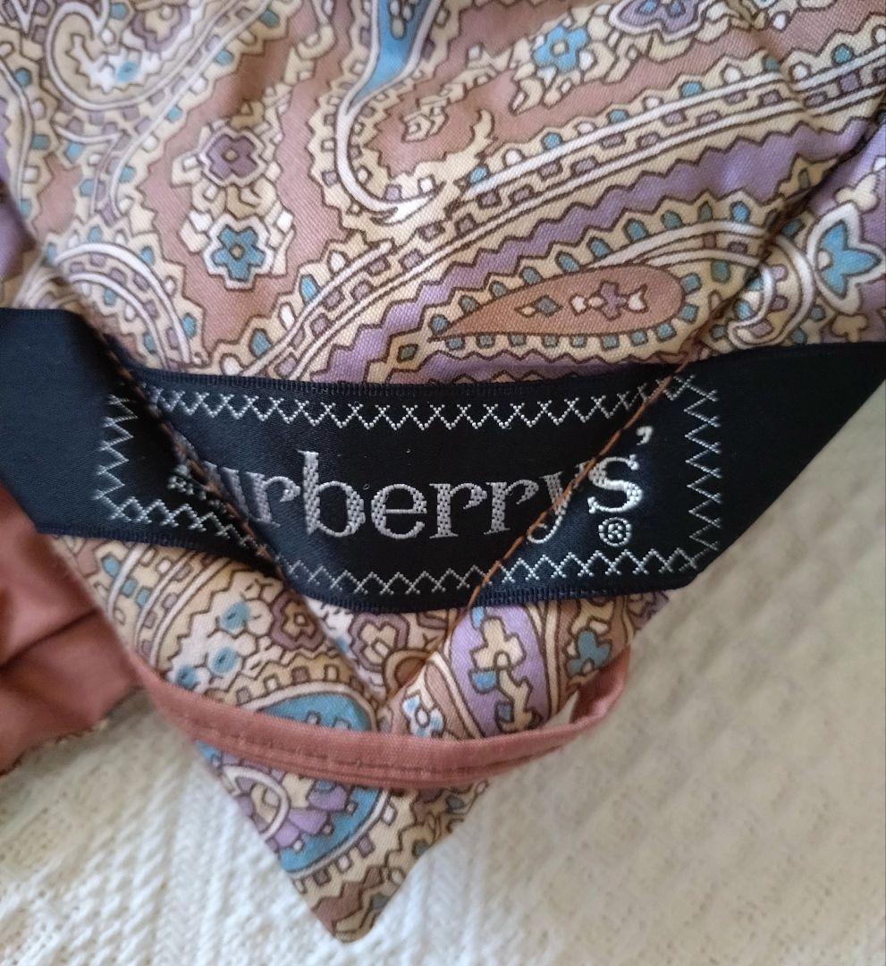 新品未使用バーバリー　BURBERRY　肌掛け布団羊毛ウールシングルペイズリー
