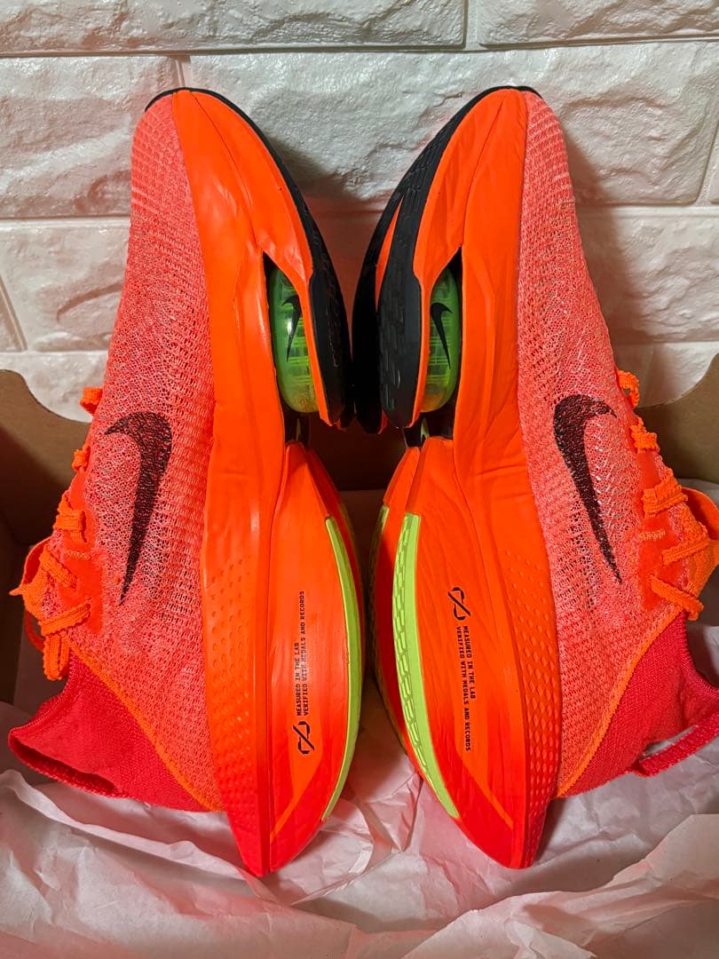 Nike エア ズーム アルファフライ ネクスト%2 オレンジ25cm