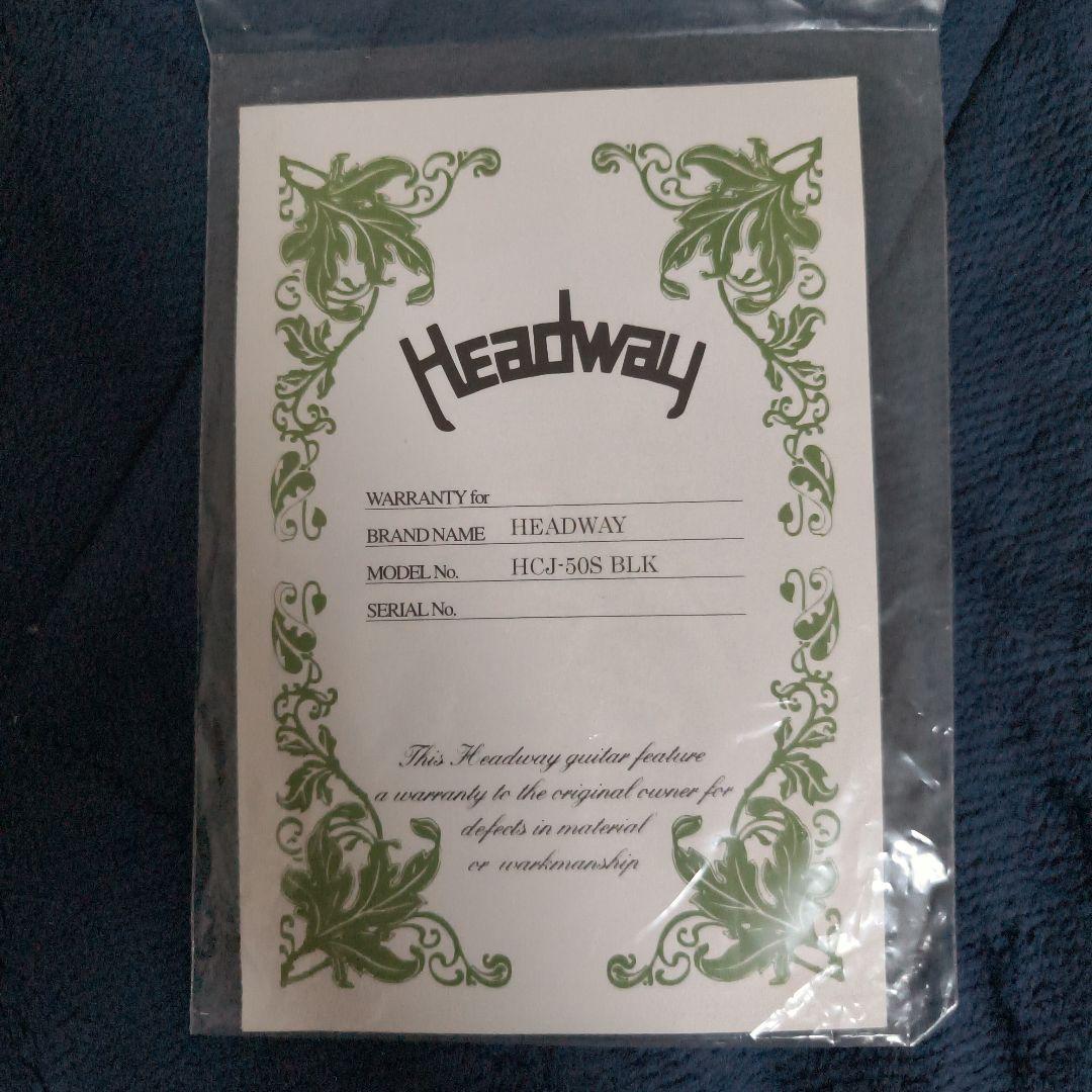 ギター HEADWAY HCJ-50S BLK