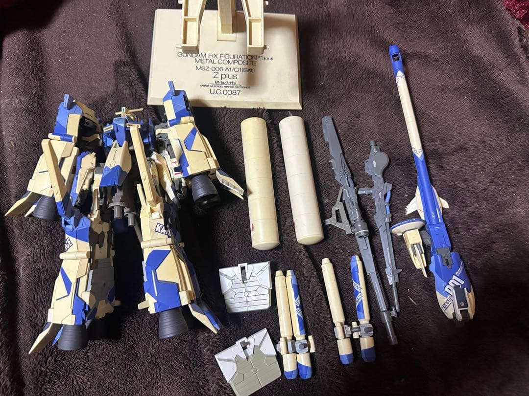 メタルコンポジット ゼータプラス　ブルー　ガンダム　センチネル