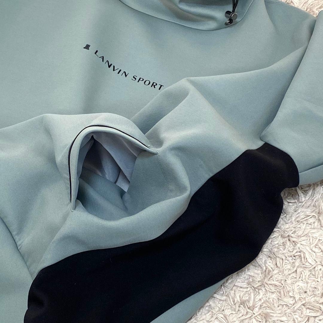 美品♡LANVIN SPORT プルオーバー フード パーカー♡GOLF 42