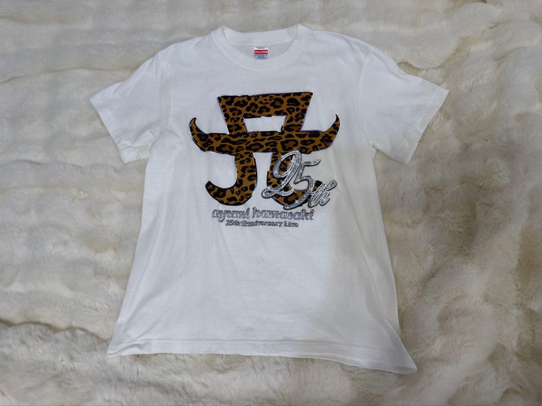 【美品✩︎希少】浜崎あゆみ25周年25th AnniversaryLiveTシャツ