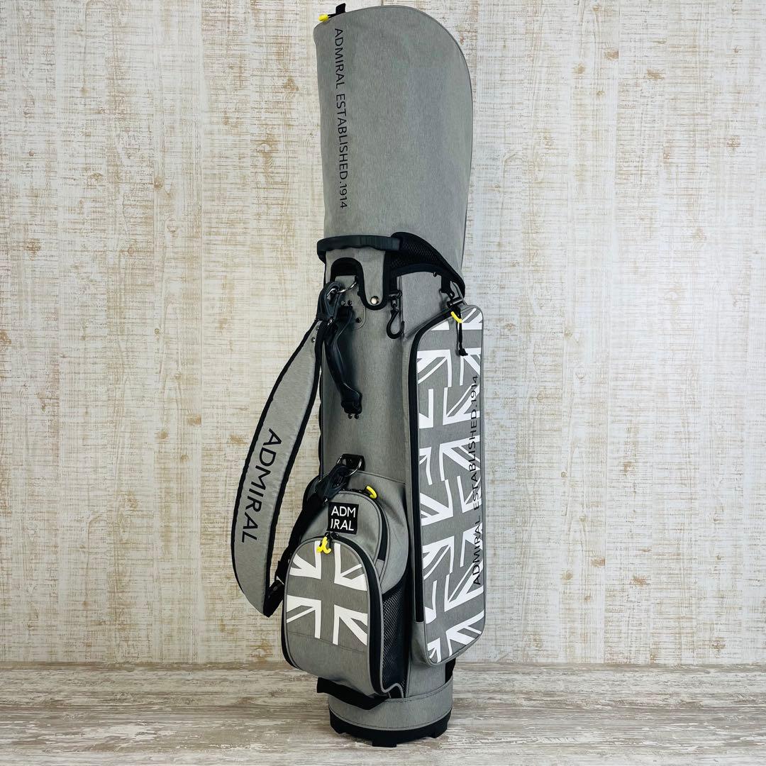 【美品】Admiral GOLF アドミラル　フラッグシリーズ　キャディバッグ