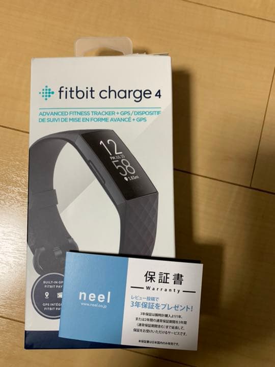ウエイトトレーニング fitbit charge4