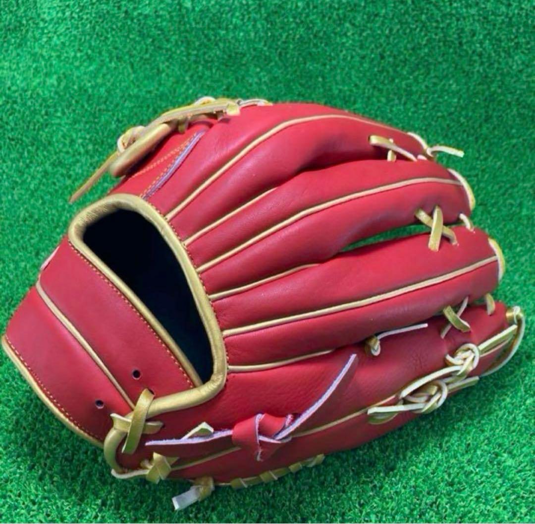 ハイゴールド HI-GOLD 外野手用 硬式野球　外野 グローブ 左投げ 358
