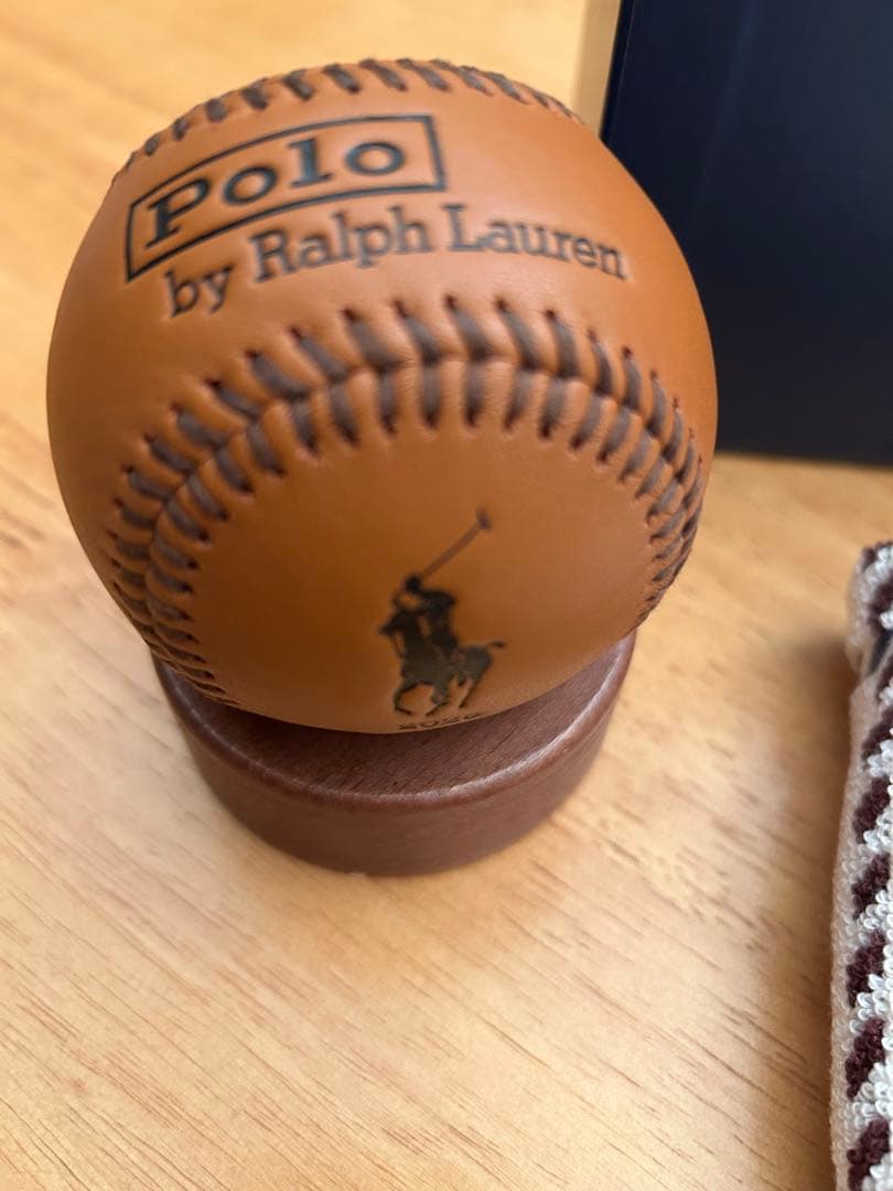 Polo by Ralph Lauren限定オリジナルベースボール木製スタンド付