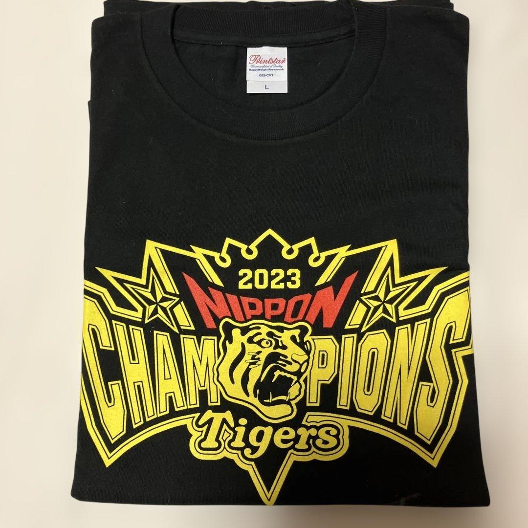 き*0様 阪神 2023年日本一記念 石井選手サイン入りビールかけTシャツ 新品