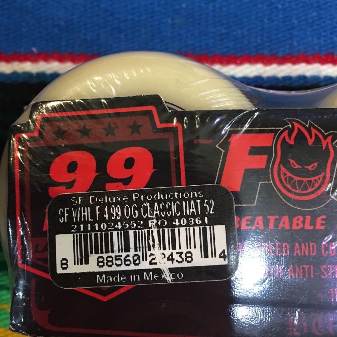 スピットファイア　ウィール　フォーマル4 OG クラシック　52ミリ