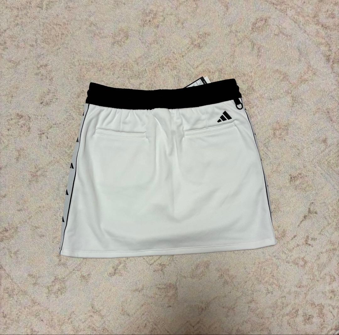 L アディダスゴルフ 上下set モノトーン ハーフジップ 長袖 ＆ロゴスカート