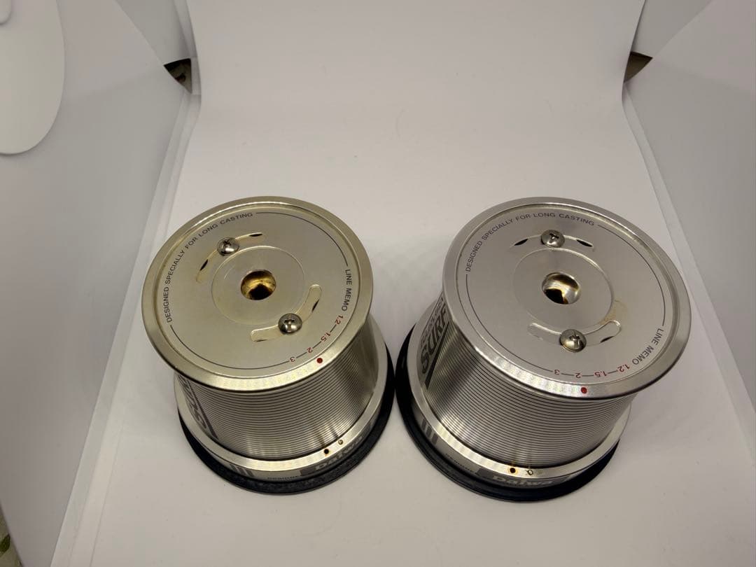 【未使用品】ダイワ　トーナメントサーフ45スプール　2個セット　ラインメモリー付