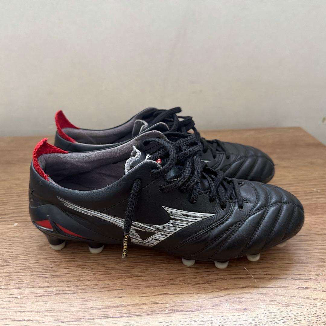 Mizuno Morelia Neo サッカースパイク24㎝　ブラック