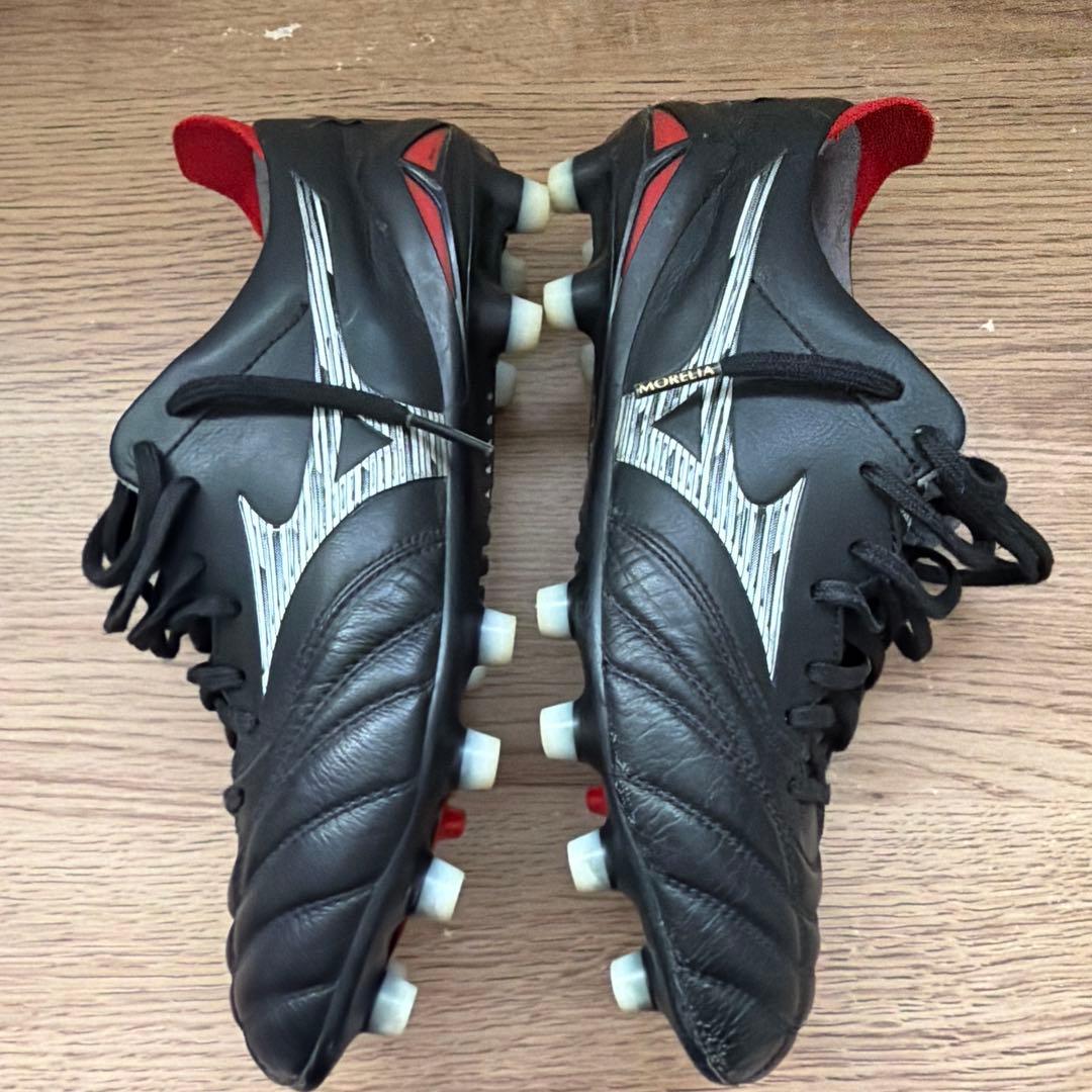 Mizuno Morelia Neo サッカースパイク24㎝　ブラック