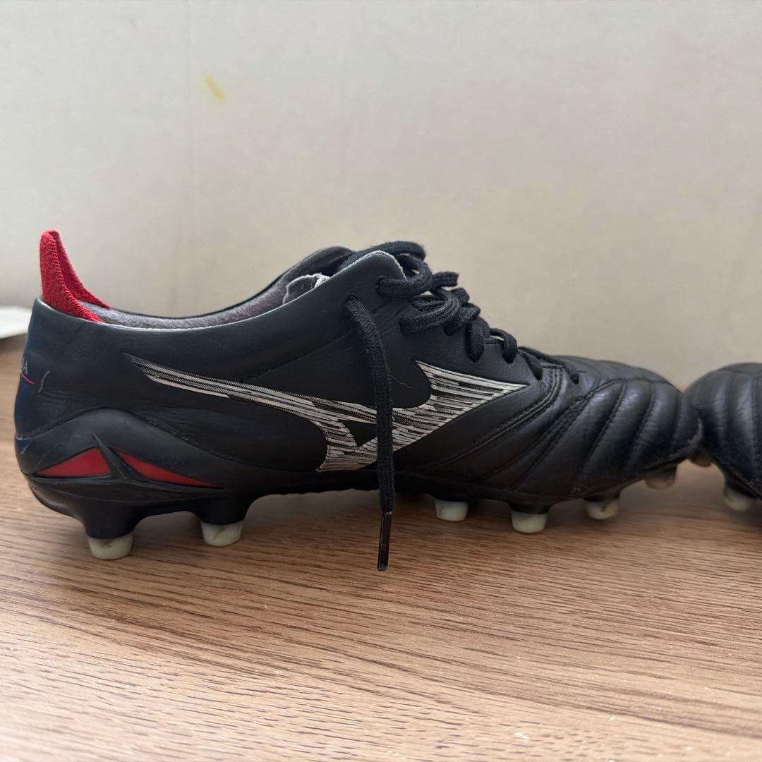 Mizuno Morelia Neo サッカースパイク24㎝　ブラック