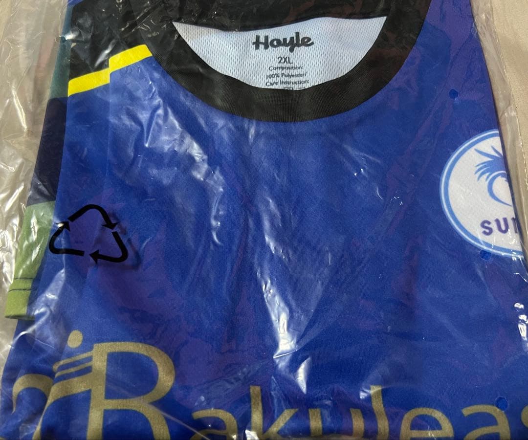 駿台学園高校　バレーボール　Tシャツ　スポンサーシャツ