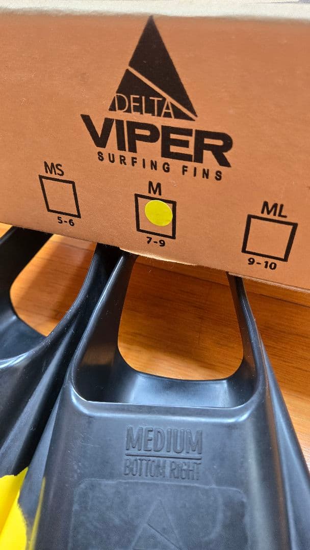 VIPER ボディボードフィン M (7-9)