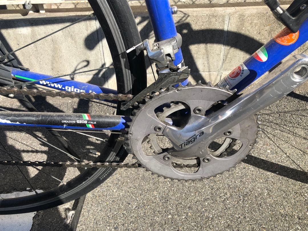 ROYさん、決定中。gios tiagra カーボンampio510 訳アリ