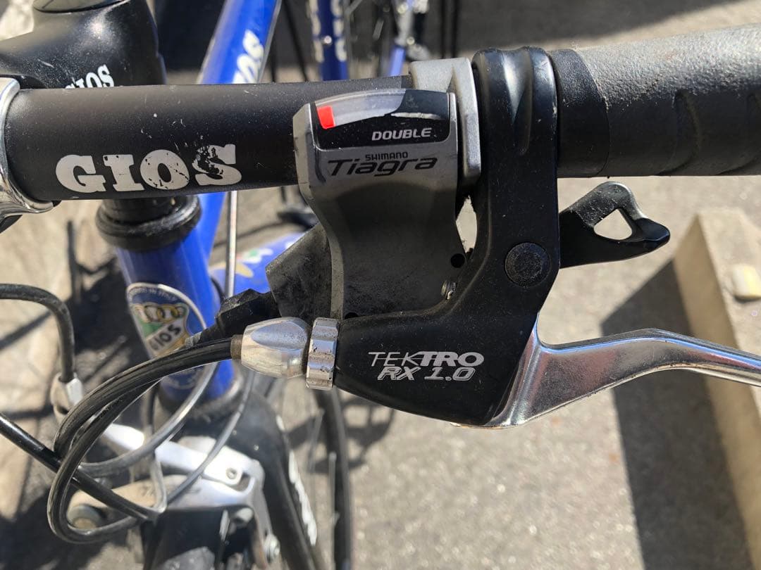 ROYさん、決定中。gios tiagra カーボンampio510 訳アリ