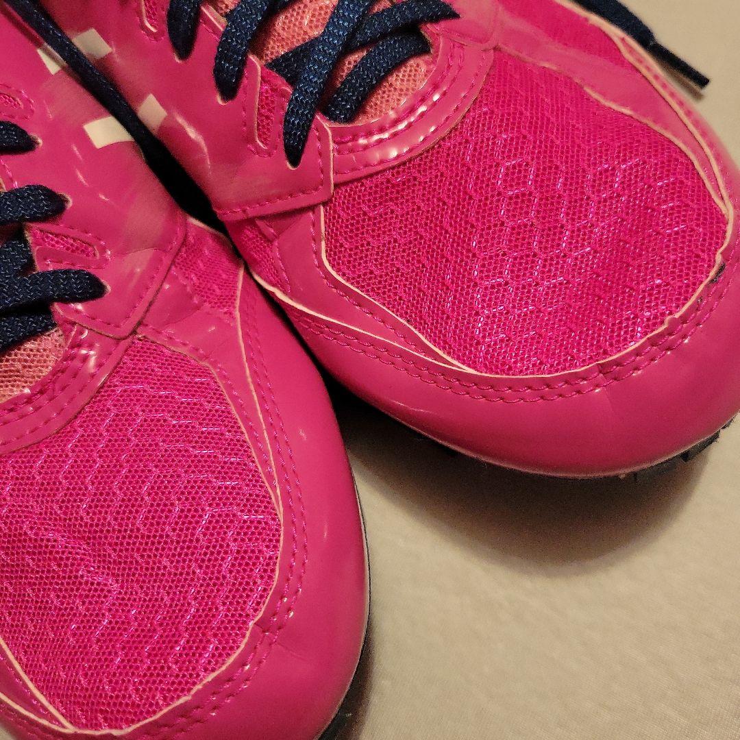 asicsエフォート　 スパイクシューズ　ピンク29センチ