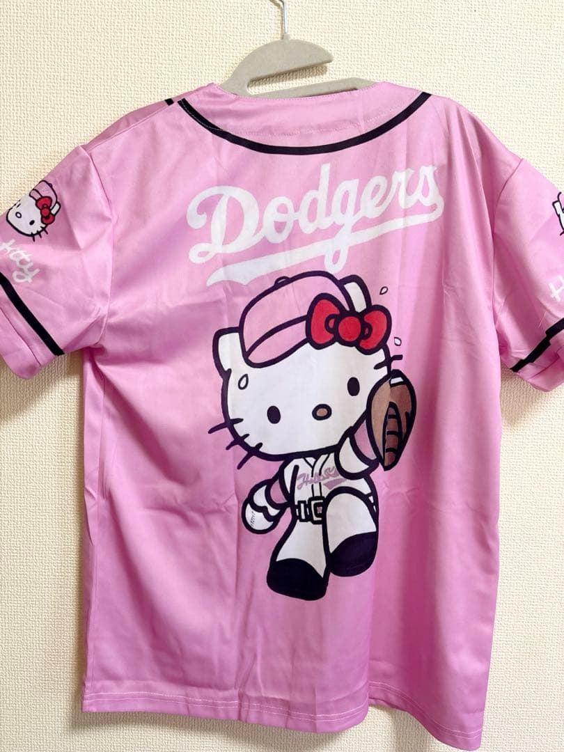 【今だけ限定品】男女兼用！ドジャース ユニフォーム ハローキティコラボ大谷翔平