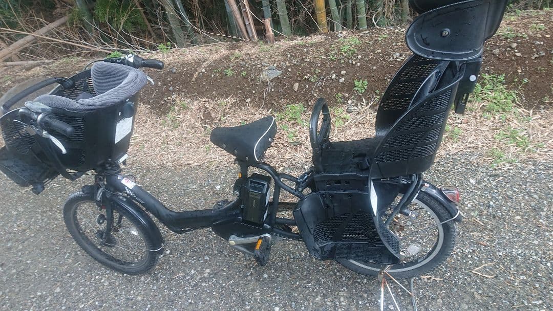 ブリヂストン 電動アシスト自転車 アンジェリーノ 3人乗り近県配達可能